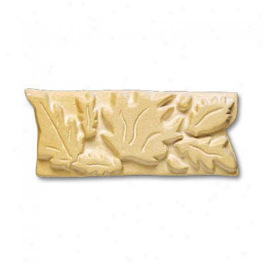 Adex Usa Natural Leaves Listello Yellow 2 Tile & Stone