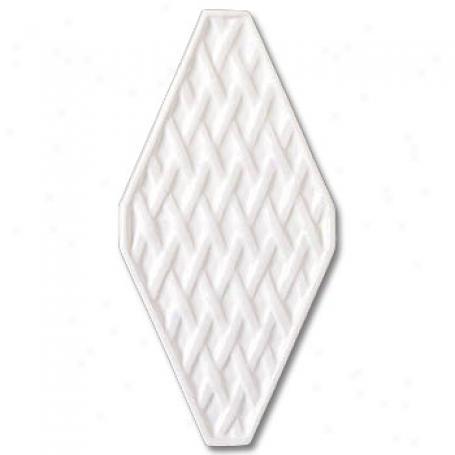 Adex Usa Neri Diamond Trellis White Tile & Stone