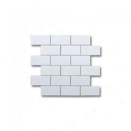 Adex Usa Neri Mesh Mosaics White Tile & Stone