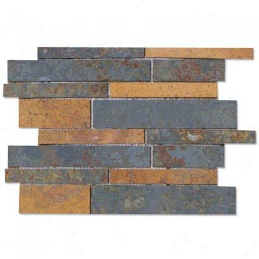 Alfagres Tumbled Marble Puzzle Stone 12 X 9 1/2 Dorado Pizarra Tile & Stone