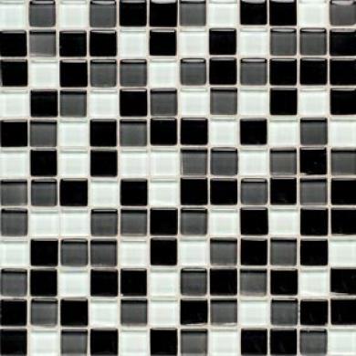 American Olean Legacy Glass Mosaic Blend Black Blend Tile & Stone