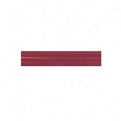 American Olean Sizzle Strips 6 X 2 Burgundy Tile & Stone