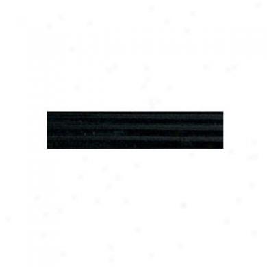 American Olean Sizzle Strips 6 X 2 Gloss Black Tile & Stone