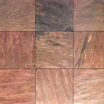 Asc Slate Sequoia Sunset Slate 16 X 16 Coastal Redwood Tile & Stone