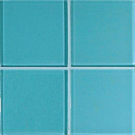 Casa Italia Crystal-c Trasparenze Glossy 4 X 4 Light Blue Tile & Stone