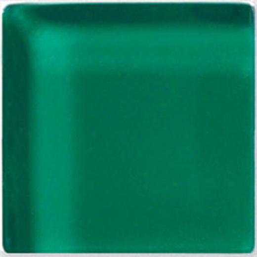 Crossville Glass Blox 4 X 4 Glisten Green Tile & Stone