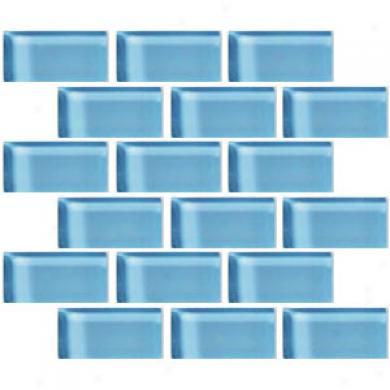 Crossville Glass Blox Brick 2 X 4 Mosaic Glacier Tile & Stone