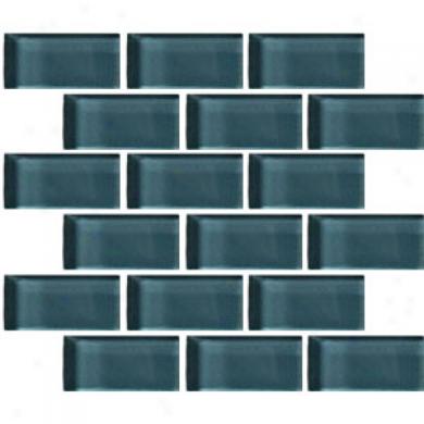 Crossville Glass Blox Brick 2 X 4 Moaic Ocean Air Tile & Stone