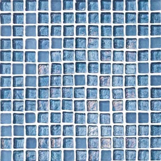 Crossville Illuminessence Water Crystal Mosaic Blends Gulf Stream Clear - Frosted - Irid Tile & Stone