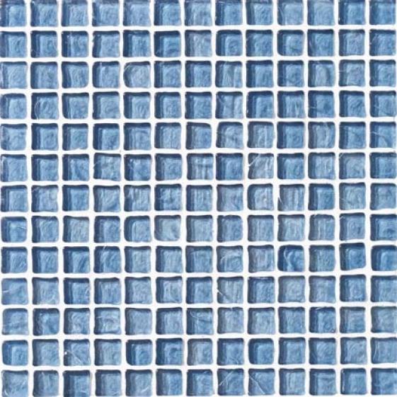 Crossville Illuminessence Water Crystal Mosaic Gulf Stream Unmixed Tile & Stone