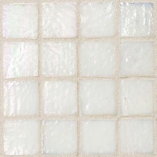 Daltile Egyptian Glass Mosaics 2 X 2 Iridescent Solid Cotton Tile & Stone