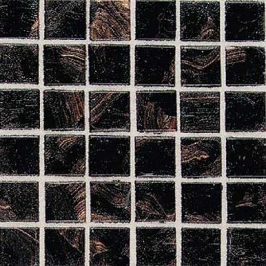 Daltile Elemental Glass Mosaic Obsidian Tile & Stone