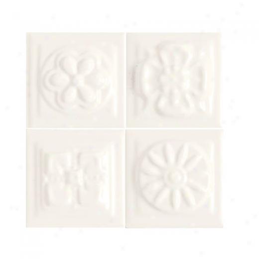 Daltile Fashion Accents Dots Bouquet Arctic White Dot Tile & Stone