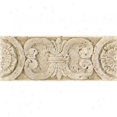 Daltile Fashion Accents Romanesque Fa92 Medallion Travertine Tile & Stone