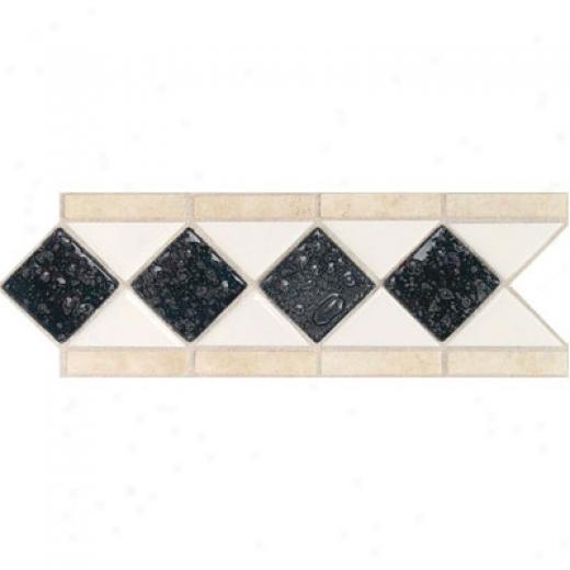 Daltile Fashion Accents Semi-gloss Attending Ocean Glass Andd Tumbled Stone Arctic White Abyss Tile & Stone
