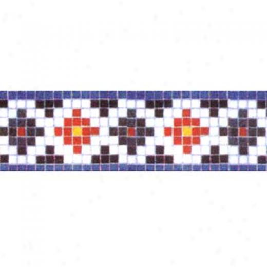 Daltil wGlass Mosaic 12 Cross Tile & Stone