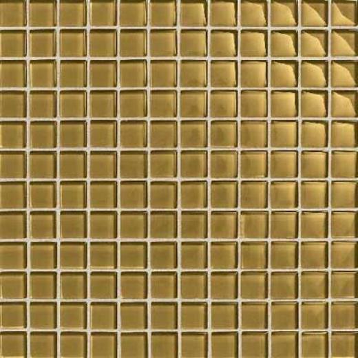 Daltile Maracas Glass Mosaics - Glossy Raffia Gold Tile & Stone