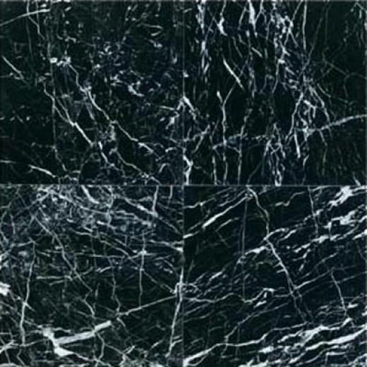 Daltilee Marble Polished 12 X 12 China Black Tle & Stone