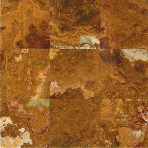 Daltile Marble Polisher 12 X 12 Multi Brown Onyx Tile & Stone