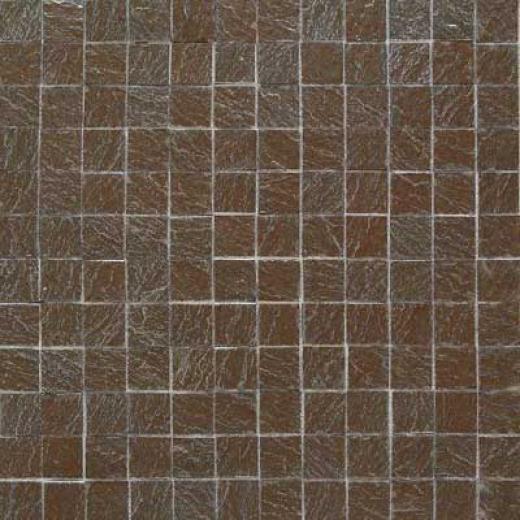 Daltile Metal Ageq Mosaic 1 X 1 Clefted Pewter Ti1e & Stone