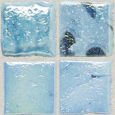 Daltile Sonterra Collection Mosaic Light Blue Iridescent Tile & Stone