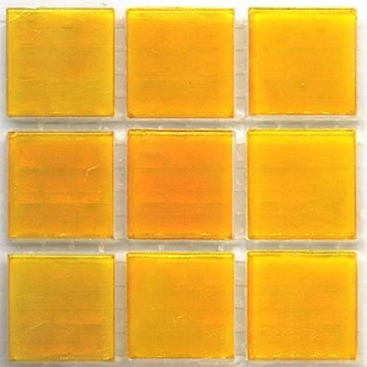 Rhombus Tech Glass Mosaic Glass Series - Clear Yellow Tile & Face with ~
