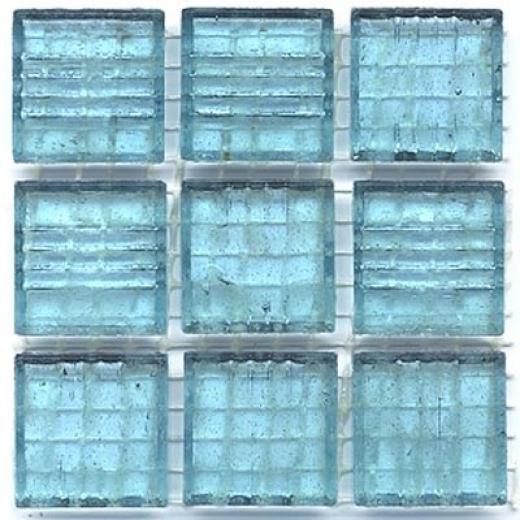 Diamond Tech Glass Mosaic Glass Series - Clear Bottle Blue Tile & Stone