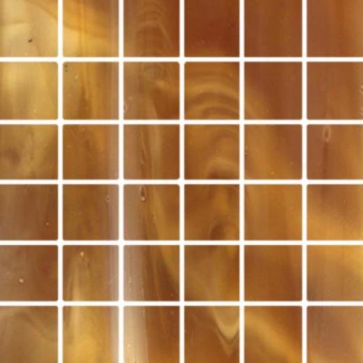 Diamond Tech Glass Stained Glass Mosaic Caramel Opalescent Tile & Stone
