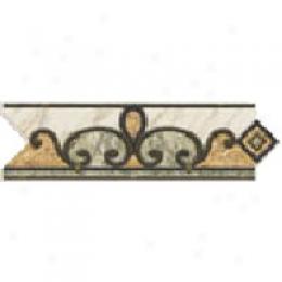 Dune Emphasis Ceramic Bordes Wall 3 1/8x10 Arabia Beige Tile & Stone