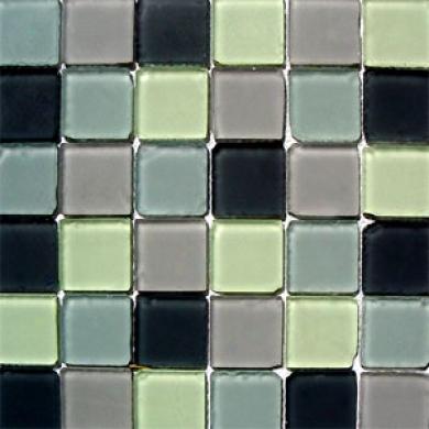 Dune Emphasis Glass Mosaics Vitra Rustic Mix 2x2 Tile & Stone