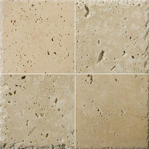 Emser Tile Antique & Tumbled Stone 16 X 16 Trav Chiseled Ivory Classic Tile & Stone