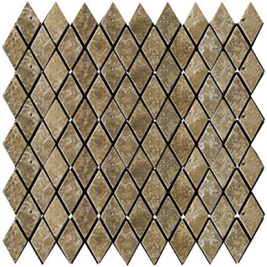 Emser Tile Antique & Tumbled Stone Mosaic 1.25 X 2 Rhomboid Trav Fontane Tumbled Walnut Tile & Stone