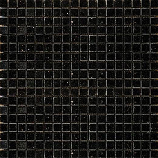 Emser Tile Granite Mosaic Galaxy Black Mosaic Tile & Stone