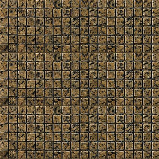 Emser Tile Granite Mosaic Figurative Brown Mosaic Tile & Face with ~