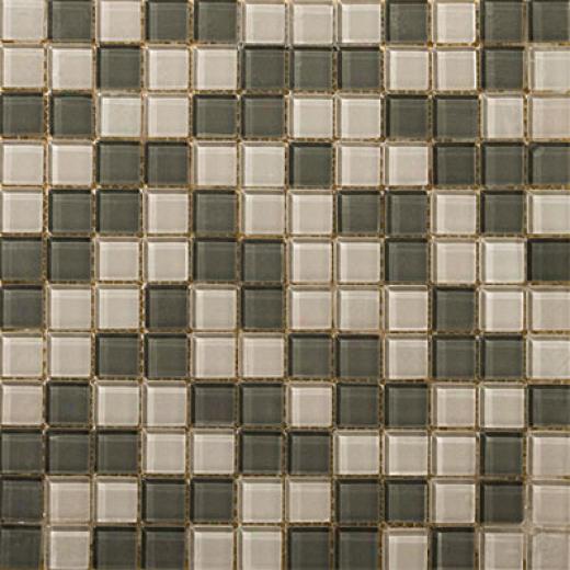 Emser Tile Lucente Mosaic Blends Pewter Morning Haze Tile & Stone