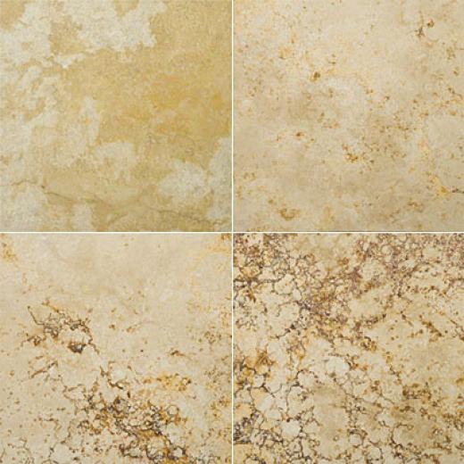 Emser Tile Travertine Croescut 18 X 18 Imperial Gold Tile & Stone