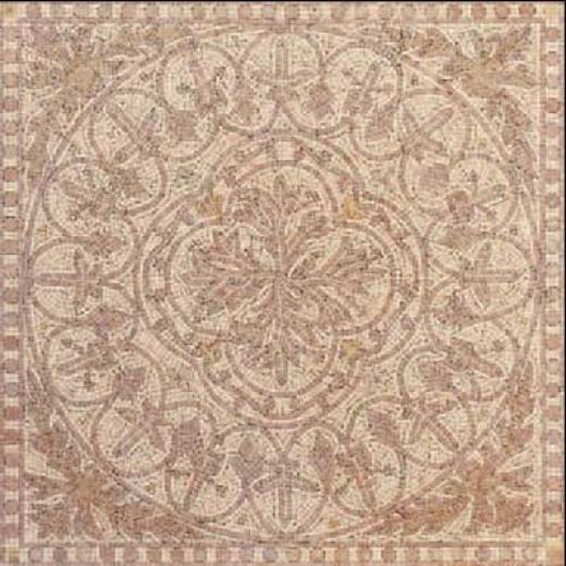 Florida Tile Pietra Art Medallion Ii 24 X 24 Renaissance Tile & Stone