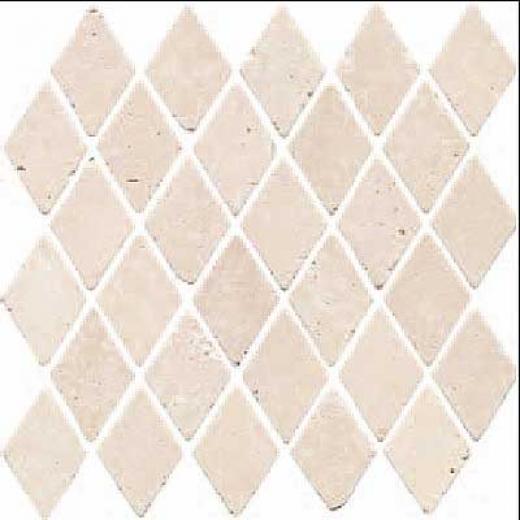 Florida Tile Pietra Art Stone Diamond Mosaic White Tile & Stone