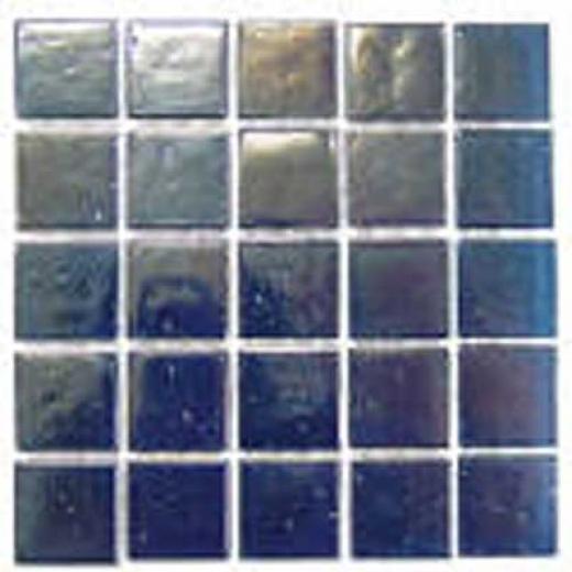 Florida Tile Platinum Glass Mosaic Blue Tile & Stone