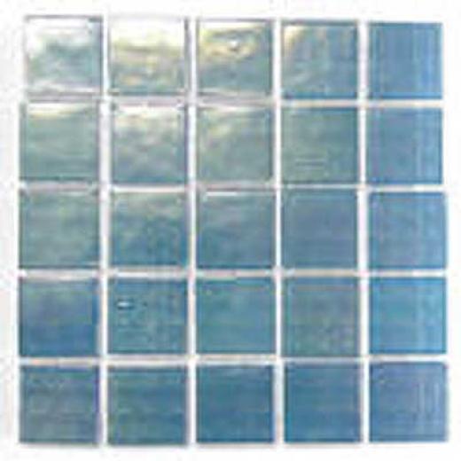 Florida Tile Platinum Glass Mosaic Blue Mist Tile & S5one