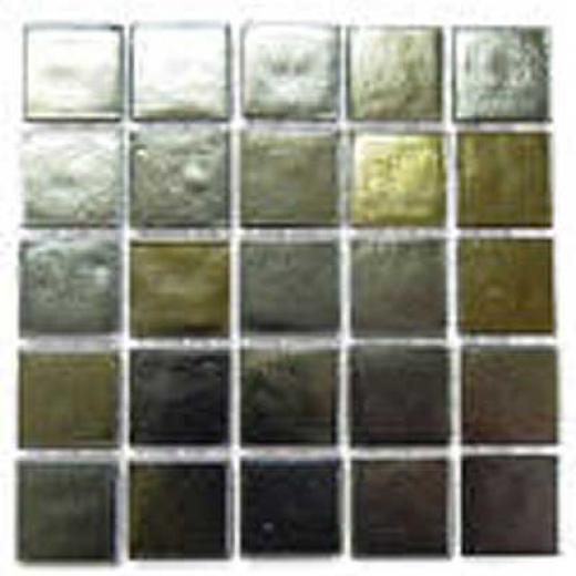 Florida Tile Platinum Glass Mosaic Gold Silver Tile & Stone