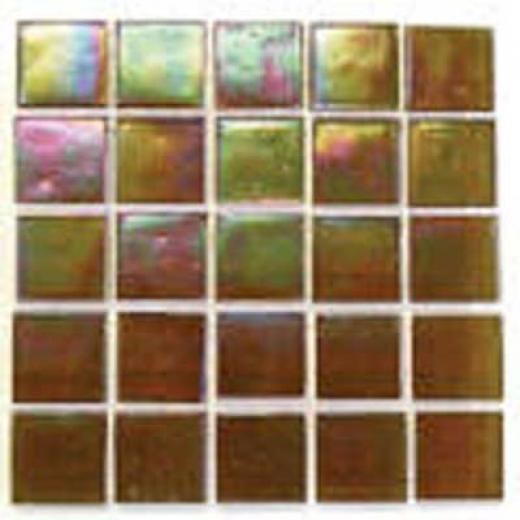 Florida Tile Platinum Glass Mosaic Honey Mist Tile & Stone