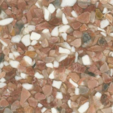 Fritztile Classic Terrazzo Cl200 1/8 Thick San Saba Red Tile & Stone