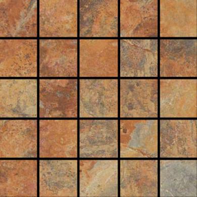 Grespania Magma Mosaic 2 X 2 Ocre Tile & Stone