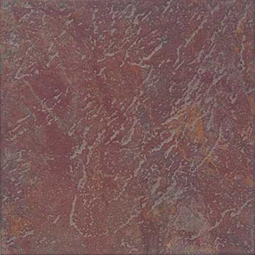 Interceramic CalcuttaS late 16 X 16 Manali Red Tile & Stone