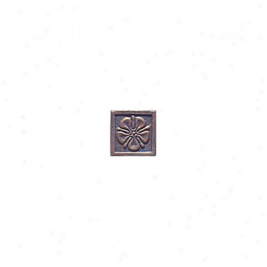 Interceramic Metal Impressions Roman Flowers 2 X 2 Deco B Roman Flowers Deco B Tile & Free from ~s