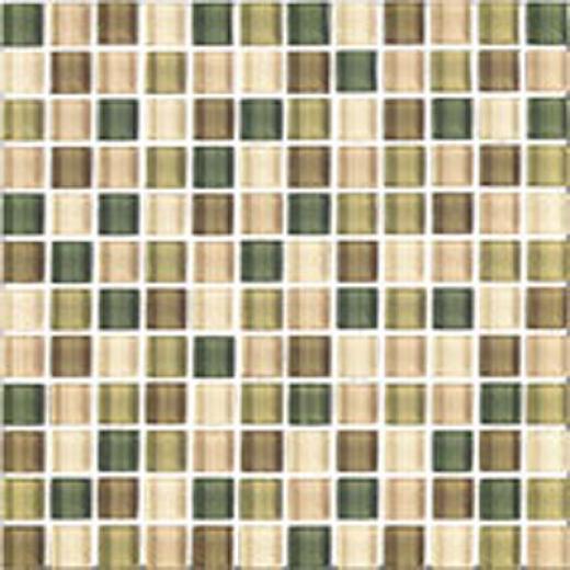 Interceramic Shimmer Blends Interglass (mosaic) 1 X 1 Matte Foliage Tile & Stone