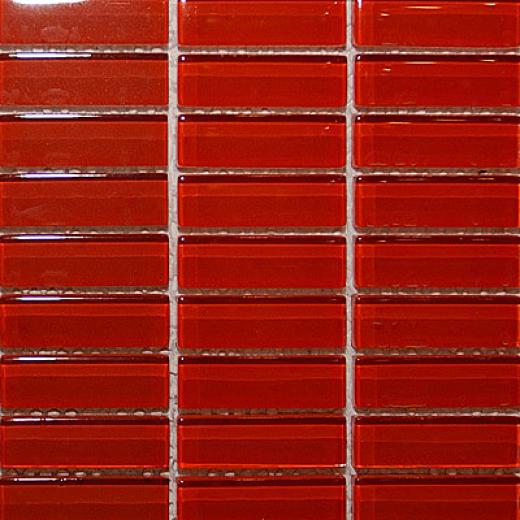 Maestro Mosaics Crystal Glass Mosaic Red Tile & Stone