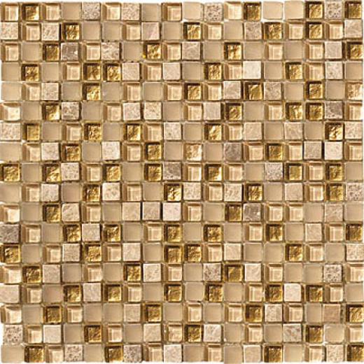 Marazzi Crystal Stone 12 X 12 Gold Tile & Stone
