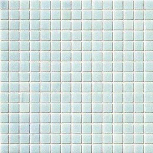 Marazzi Glass Mosaics 1 X 1 White Blue Tile & Stone